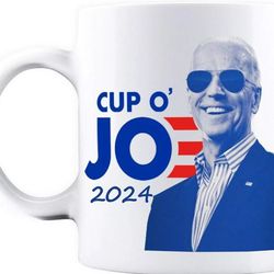 Joe Biden Cup O' Joe Ceramic Coffee Cup Mug Made In USA