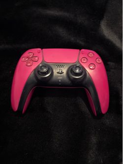 Red ps5 controlller