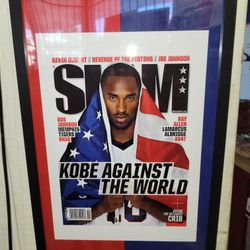 Kobe Bryant 11x17 FRAMED PHOTO