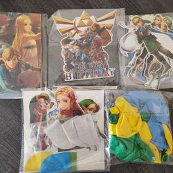 Zelda birthday supplies $7