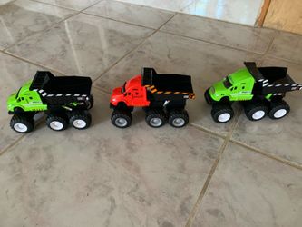 Measure 5” x 3” tall 8” metal toys
