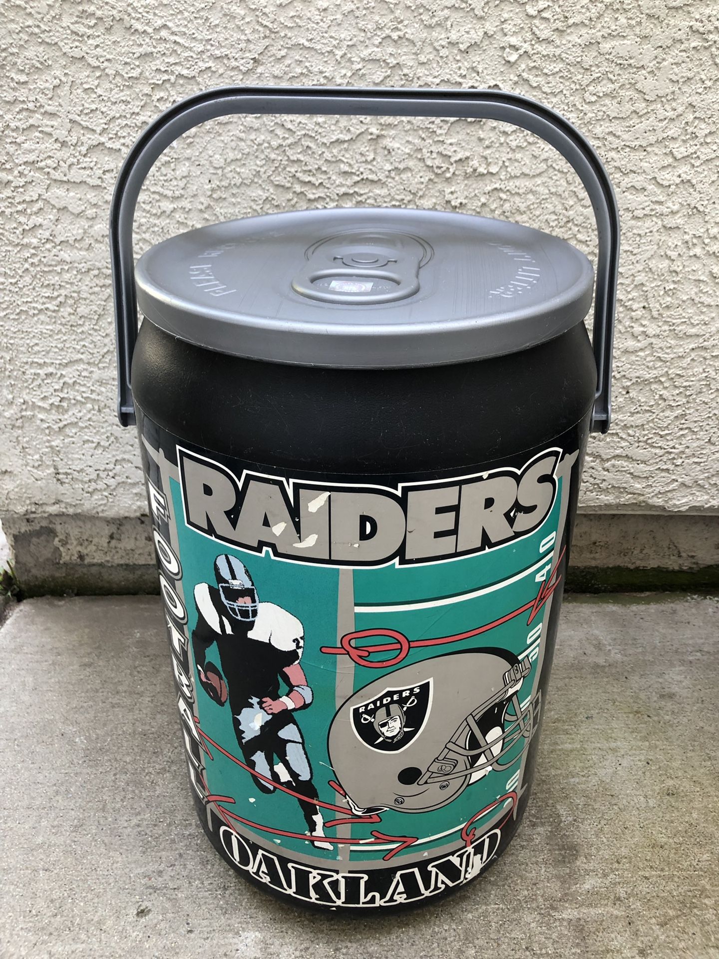 Oakland Raiders NFL Kooler Kraft Beer Can Cooler