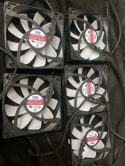 AVC DAZF1225R2H 120mm Case Fans – Lot of 5