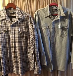 2 XL Ralph Lauren classic country shirts