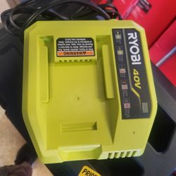 Ryobi 40v Rapid Charger 