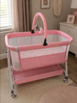 3-in-1 Baby Bassinet / Bedside Sleeper ✨
