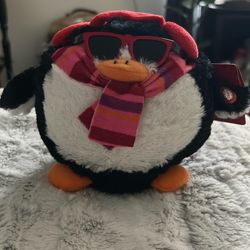 “Hugsy” Penguin Holiday Novelty Plush Toy Sings
