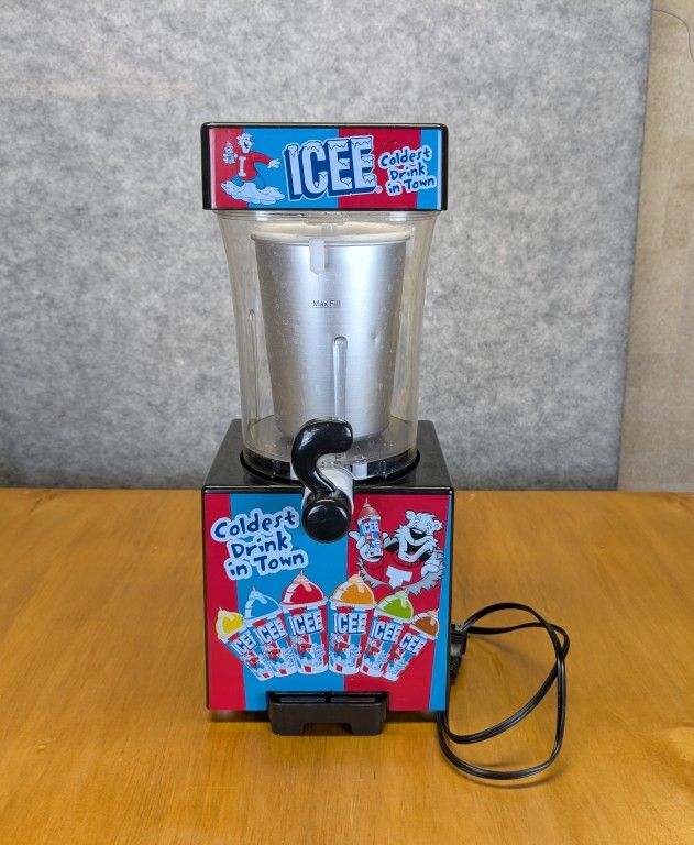 Icee Slushie Making Machine. ICEE Brand Counter-Top Sized