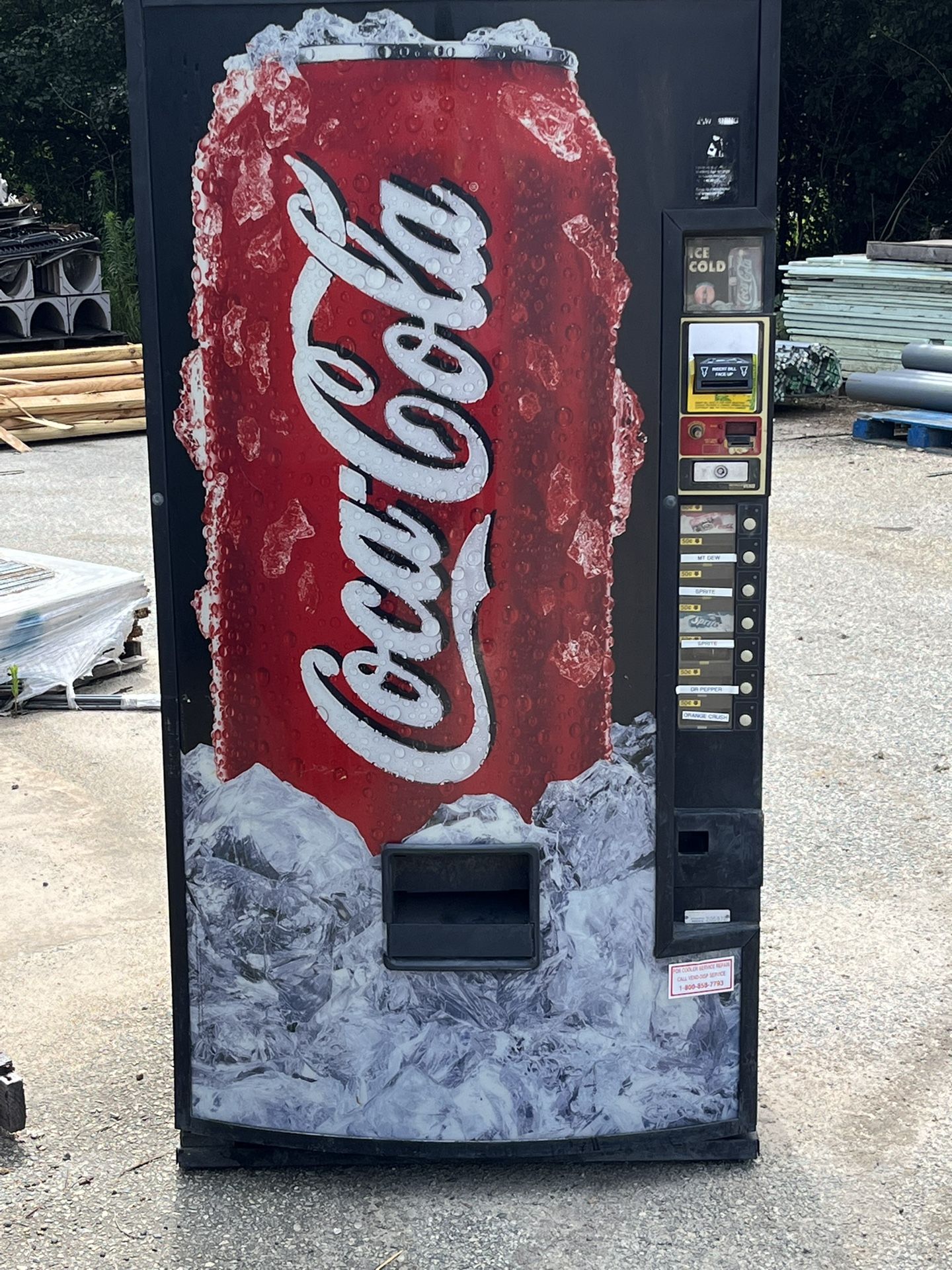 Coca Cola Machine.