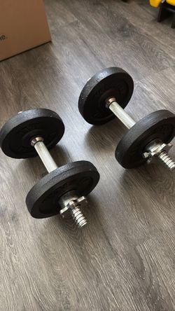 50lb Adjustable Dumbbells