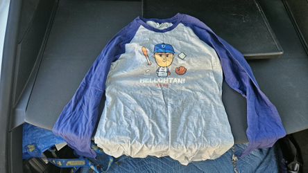 Dodgers Ohtani Long Sleeve Tee Shirt