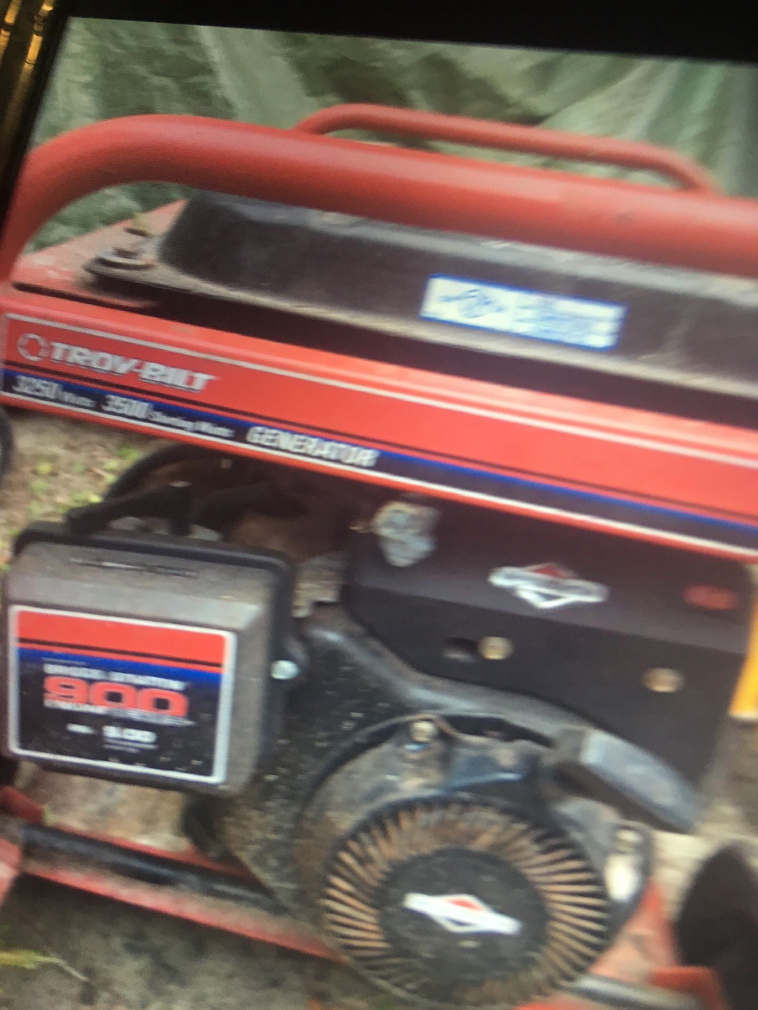 Troy Bilt Generator