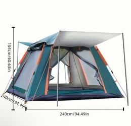 Pop up camping tent 94.49”x94.49”x60.63” new in Irvine