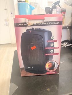 Brentwood Portable Space Heater Fan