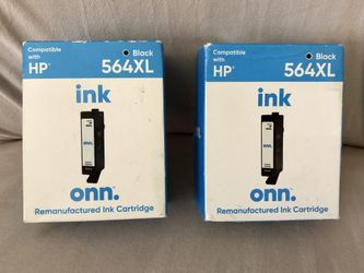 *NEW* HP Ink Cartridges HP 564XL Black (2)