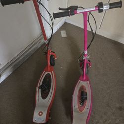 Two Electric Scooters 