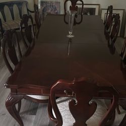 Rich Mahogany Table