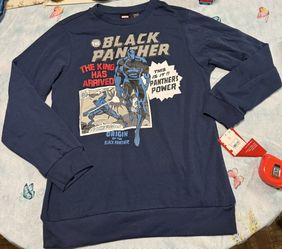 Boys Xl Black Panther Sweatshirt 
