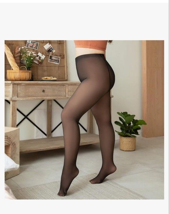 WOMEN'S FLEECE LINED TIGHTS THERMAL