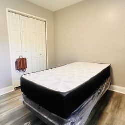 Queen Mattress Come With Free Box Spring - Same Day Delivery 