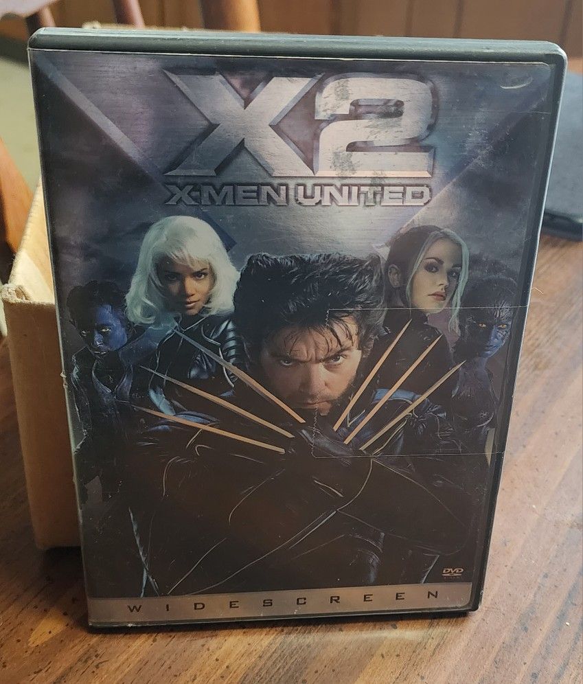 X2 X-MEN UNITED DVD