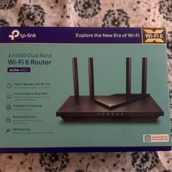 TP Link WiFi 6 Router