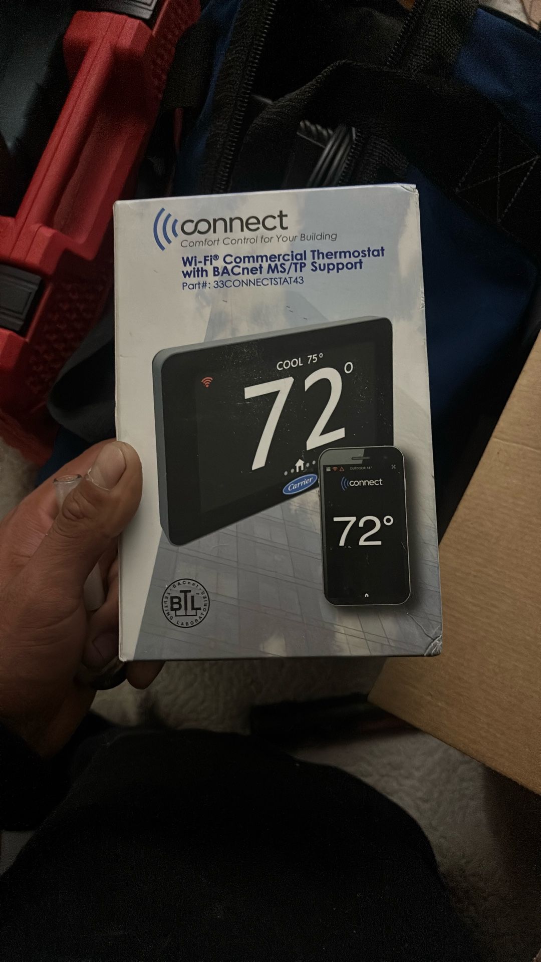 Connect WiFi Commercial Thermostat With BACnet MS/TP Support