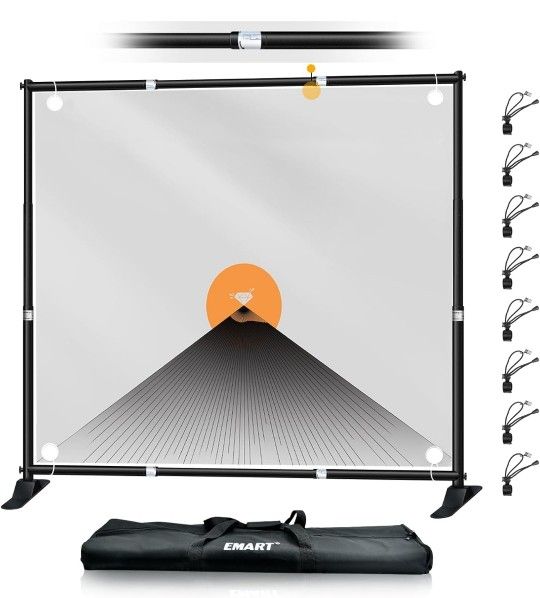 8x8 ft Heavy Duty Banner Stand Kit