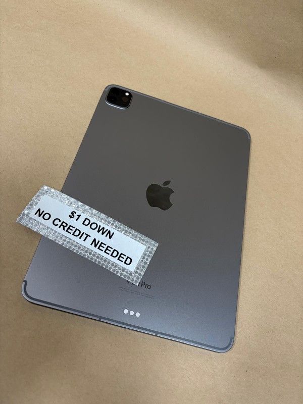 Apple IPad Pro 11inch 4th Gen M2 Tablet - Pay $1 today and pay the rest later -
