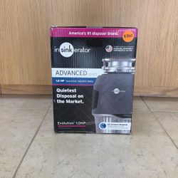 INSINKERATOR ADVANCED SERIES EVOLUTION 1.0HP FOOD WASTE DISPOSER 