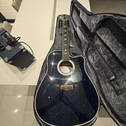 Esteban Celestial Night Limited Edition Acoustic/Electric Guitar 2008