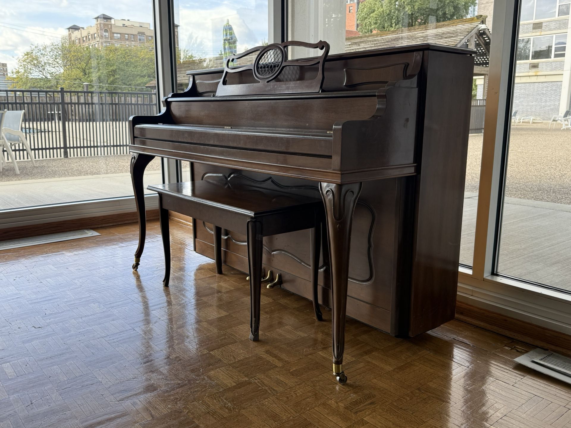 Krakauer Brothers Upright Piano