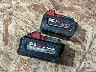 Milwaukee M18 RedLithium Battery Pack Lot of 2