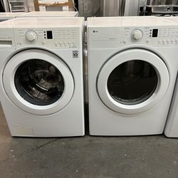 LG Washer & Gas Dryer Set 