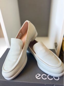ECCO Suede Slip-On Loafers
