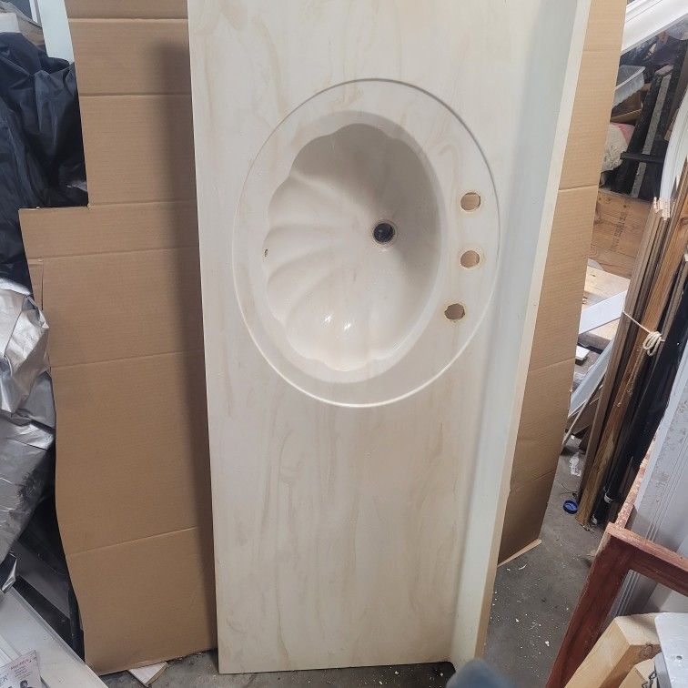 Cultured Marble Bathroom Vanity Top