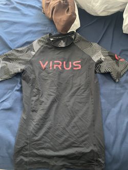 Mens Virus Rashguard NEW!
