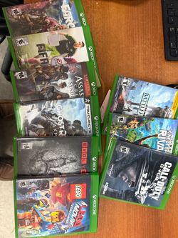 Lot of 9 Xbox One Games
