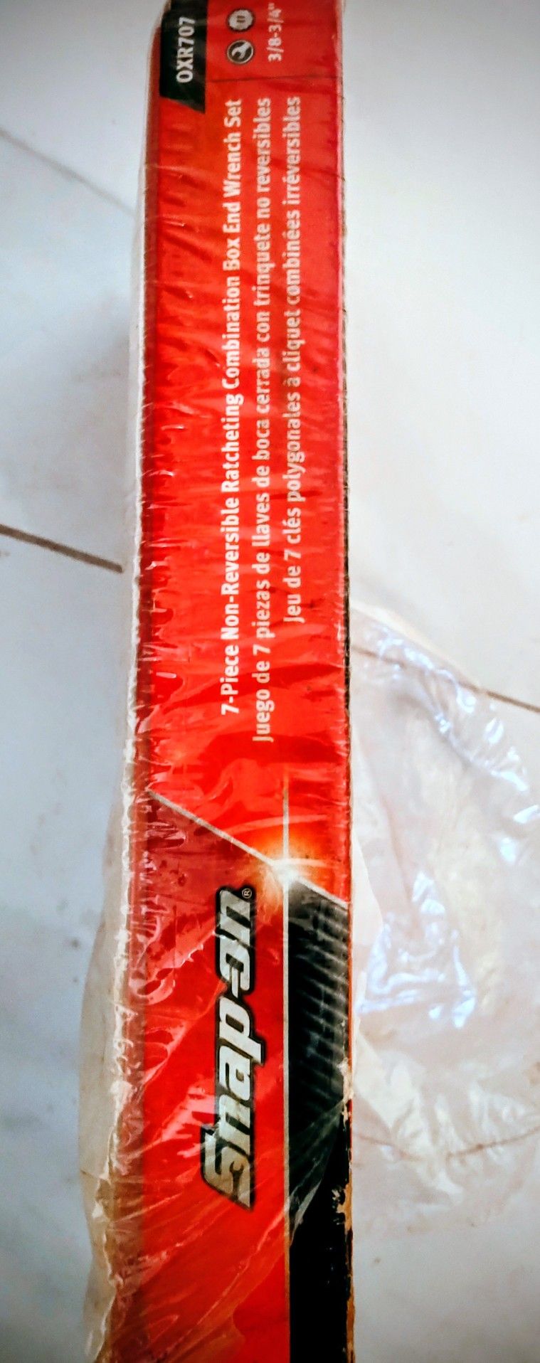 Snap On 7 piece wrench Set 3/8 to 3/4
