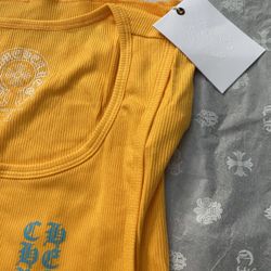 Chrome Heart Yellow Tank Dress