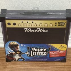 Paper Jamz Guitar Amplifier Series 1 Black Gold Sealed Lightweight 2009 WowWee Group