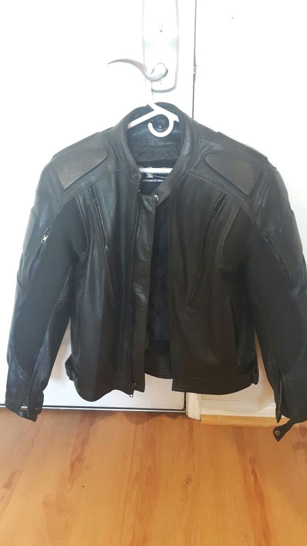 Xelement B9119 Mens Black Armored Leather Motorcycle Jacket Small For In Los Angeles Ca Offerup