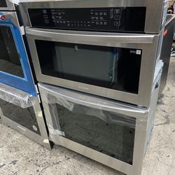 Samsung Stainless Steel 30” Microwave Oven Combo Open Box 