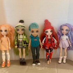 Rainbow High Doll Set including Boy Doll Winter Outfits 