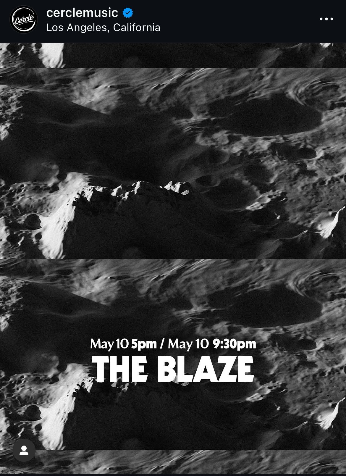 Cercle Odyssey The Blaze 5/10 at 9:30