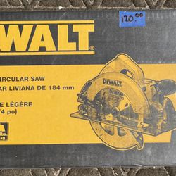 DEWALT Lightweight Circular Saw (NEW) (DWE575)