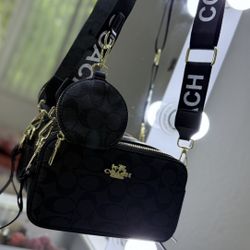 Black Coach Crossbody 🖤