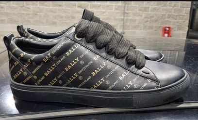 Bally Helmer All Over Logo Low Top Sneakers