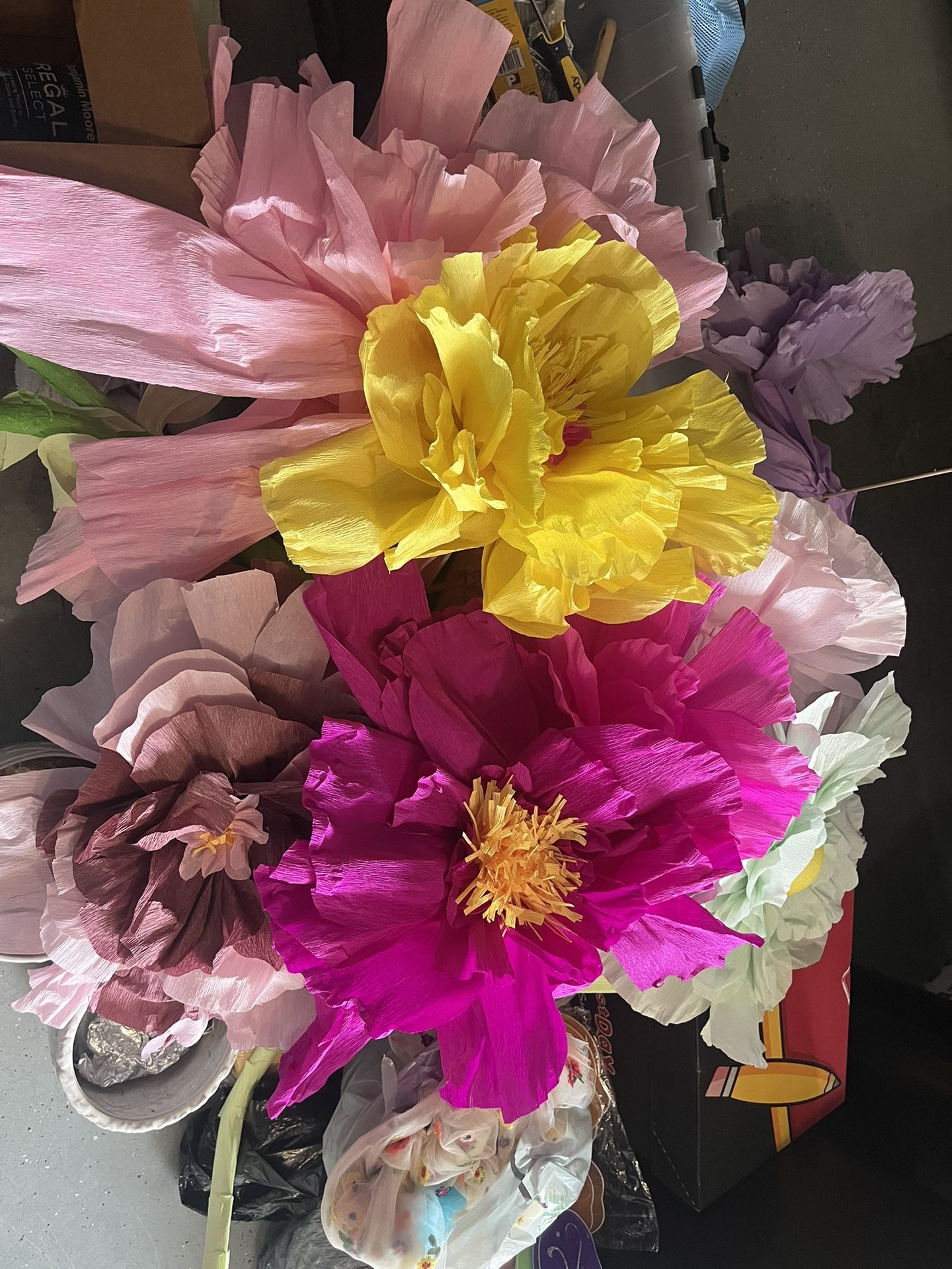 Extra Large Paper Flowers