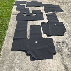 Kia Carnival Set If Cloth Floor Mats 